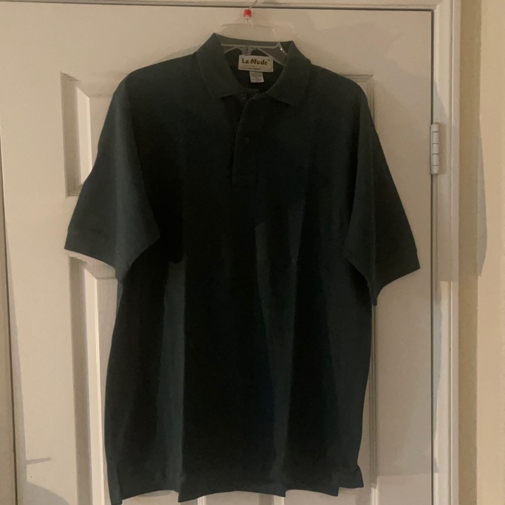 Men’s Green polo
